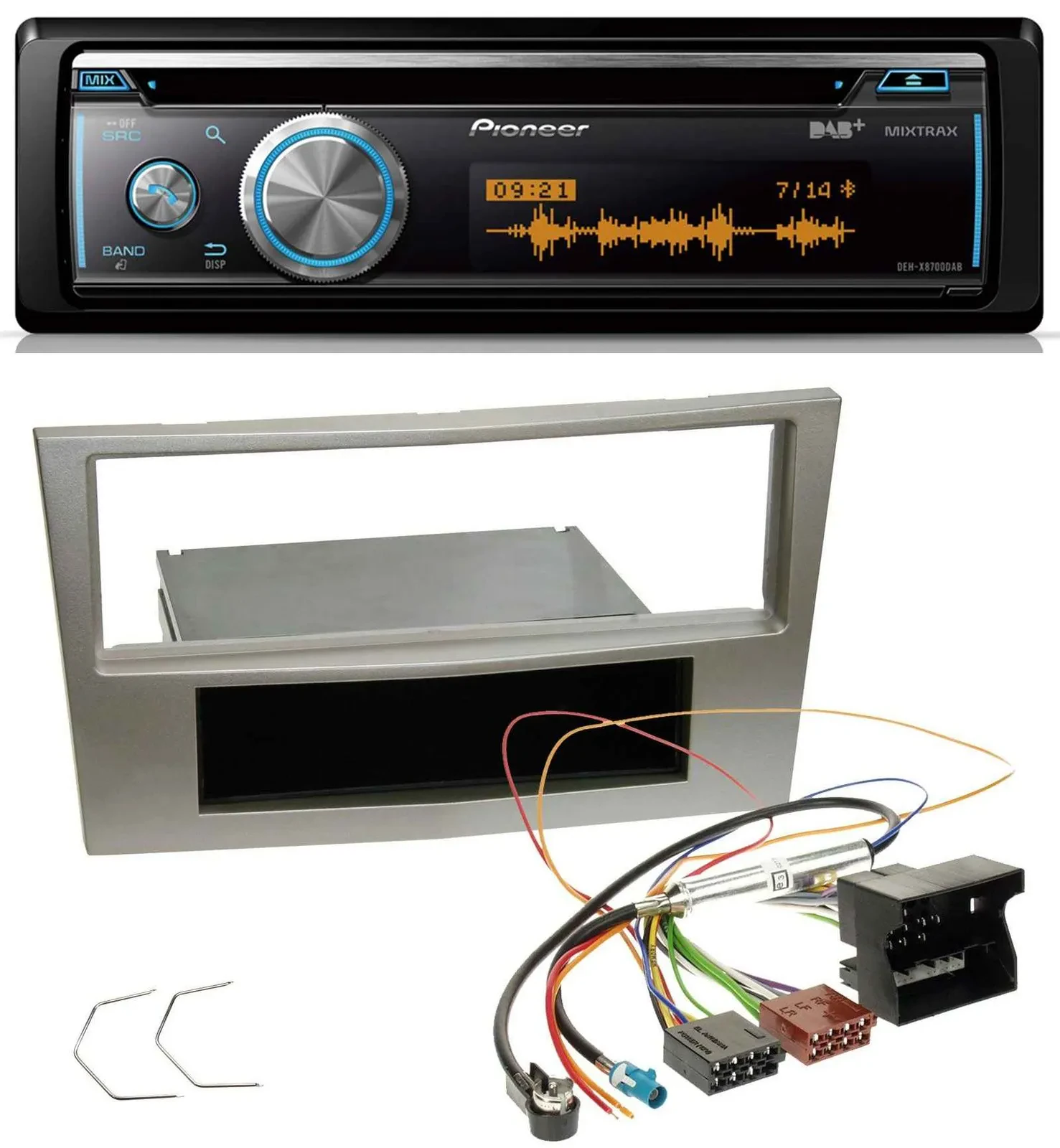 Pioneer MP3 DAB USB CD Bluetooth Autoradio für Opel Zafira B Astra H Corsa D ab
