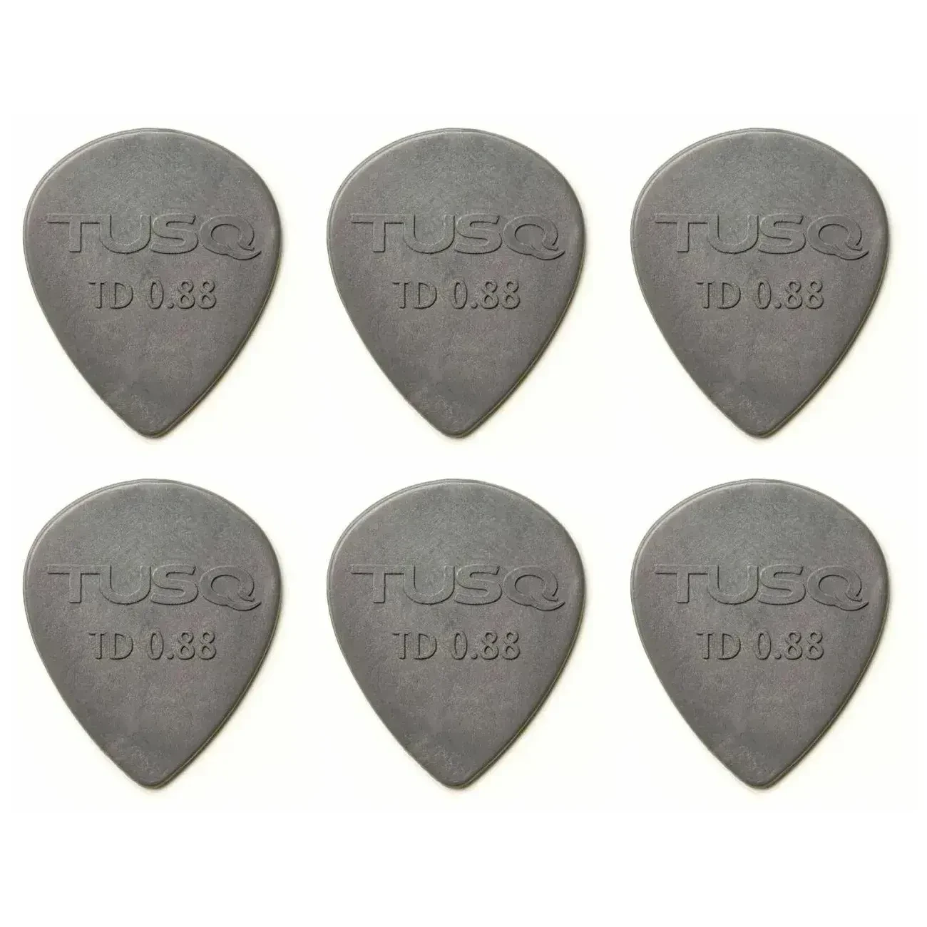 Медиаторы Graph Tech TUSQ Tear Drop 0.88 Grey (6 штук)