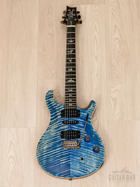 Электрогитара PRS Wood Library Modern Eagle V 10 Top HSH Faded Blue Jeans w/case USA 2022