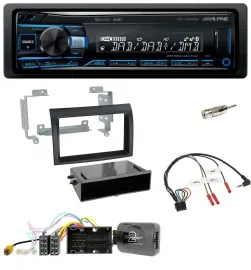 Alpine USB Bluetooth DAB Lenkrad Autoradio für Citroen Jumper ab 14 Profiversion