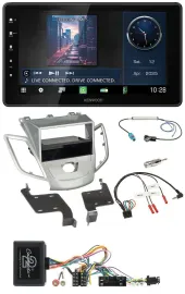 Kenwood Lenkrad Bluetooth USB DAB Autoradio x für Ford Fiesta 2010-13 ohne Displ