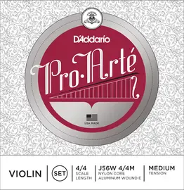 Струны для скрипки D`Addario Pro-Arte J56-4/4M