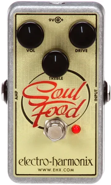 Педаль эффектов для электрогитары Electro-Harmonix Soul Food Overdrive