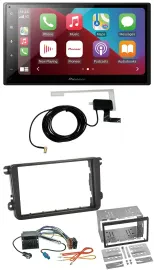 Автомагнитола Pioneer 2DIN USB Bluetooth DAB MP3 для Volkswagen Amarok (с 2010), Beetle (с 2011)