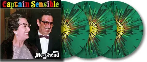 Виниловая пластинка Captain Sensible - Meathead - Splatter Green Vinyl (Limited to 100) [New Vinyl L
