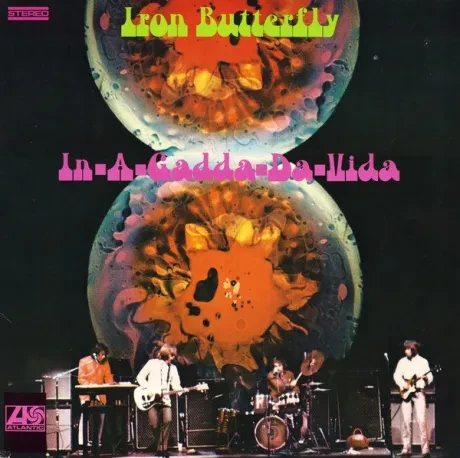 IRON BUTTERFLY - In-A-Gadda-Da-Vida (LP , Used)