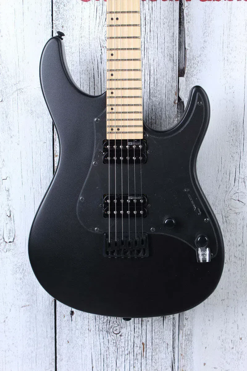 ESP LTD SN-200HT Solid Body Electric Guitar Charcoal Metallic Satin Finish