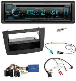 Kenwood Bluetooth DAB CD Lenkrad USB Autoradio für Alfa Romeo Mito 13-18 955 ISO