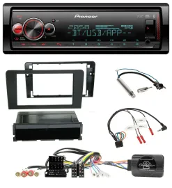 Pioneer Bluetooth USB Lenkrad DAB Autoradio für Audi A3 Symphony ISO 8P 2003-200
