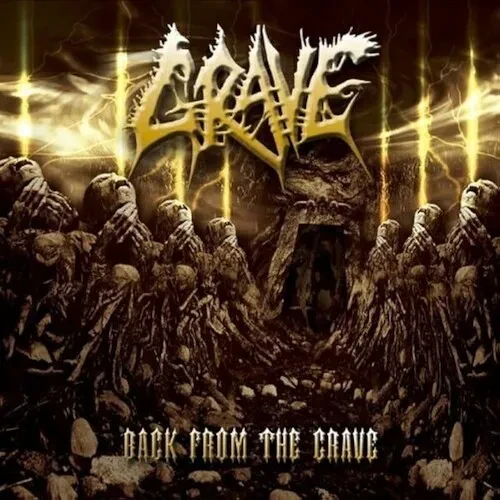 Виниловая пластинка Grave - Back From The Grave - 3mm Spinned Sleeve [New Vinyl LP] Germany - Import
