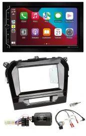 ESX 2DIN DAB USB Lenkrad Bluetooth Autoradio für Suzuki Vitara ab 2015