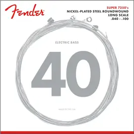 Струны для бас-гитары Fender 7250L Nickel Plated Steel Long Scale 040-100