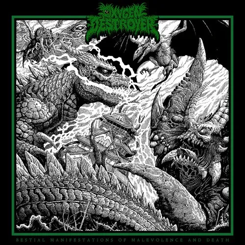 Виниловая пластинка Oxygen Destroyer - Bestial Manifestations Of Malevolence And Death [New Vinyl LP