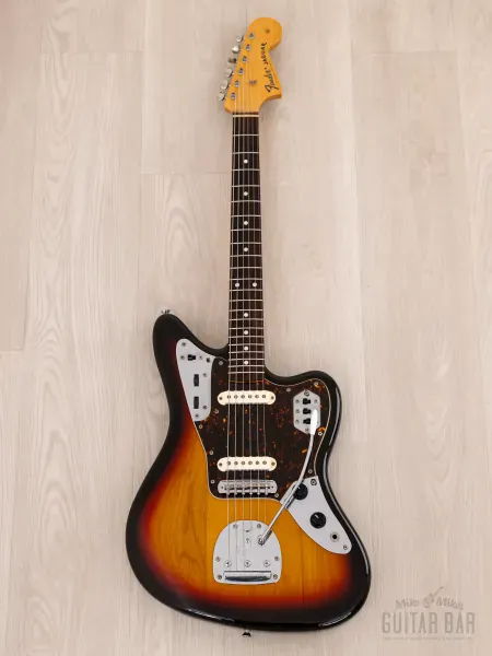 Электрогитара Fender Jaguar 1962 Vintage Reissue JG66 SS Sunburst w/gigbag Japan 2004