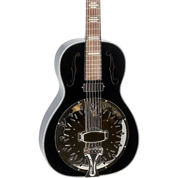 Электроакустическая гитара Recording King RPH-R2-E Dirty 30s Minnie Bucker Resonator Satin Black