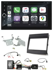 Blaupunkt DAB USB Bluetooth Lenkrad 2DIN TMC Navigation für Porsche Cayenne MOST