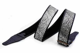 8419612000797 Talisman Alien Black Ремень для гитары, текстиль/синтетика, черный, RightOn Straps