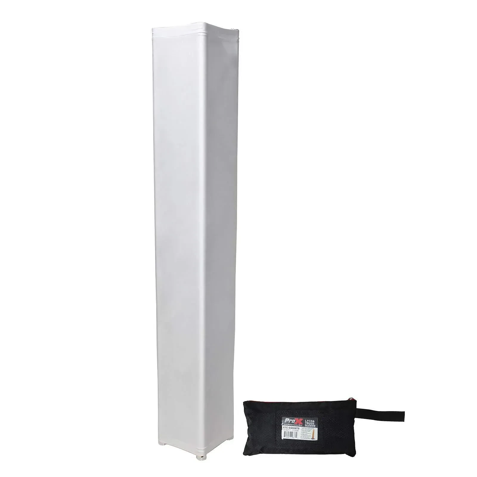 Чехол для светового оборудования ProX XTC-SQ656TS 6.56 ft, белый, Lycra, для box truss, с сумкой