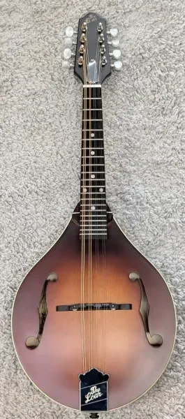The Loar Model LM-110-BRB Honey Creek Hand-Carved A-Style Mandolin in Brownburst