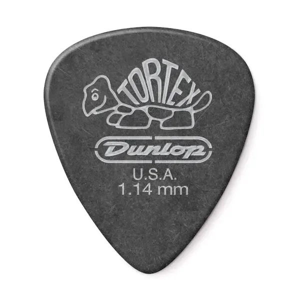 Медиатор Dunlop Tortex Pitch Black Standard 488R1.14