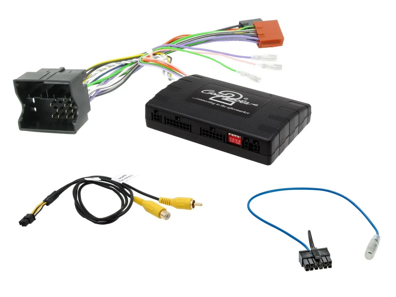 CAN-Bus- Display- Lenkradadapter für Seat mit weißem MFD Kenwood