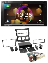 JVC DAB MP3 2DIN Bluetooth USB Autoradio für Nissan 370Z Coupe Roadster ab 10