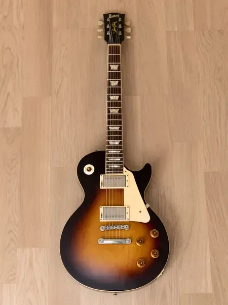 Электрогитара Burny Super Grade RLG-60 '59 Standard HH Tobacco Sunburst w/gigbag Japan 1990