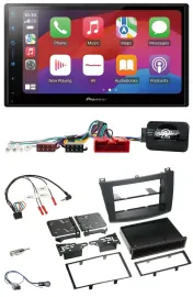 Автомагнитола для Mazda 3 2009–2013 Pioneer 2DIN, DAB, USB, Bluetooth, CAN-Bus