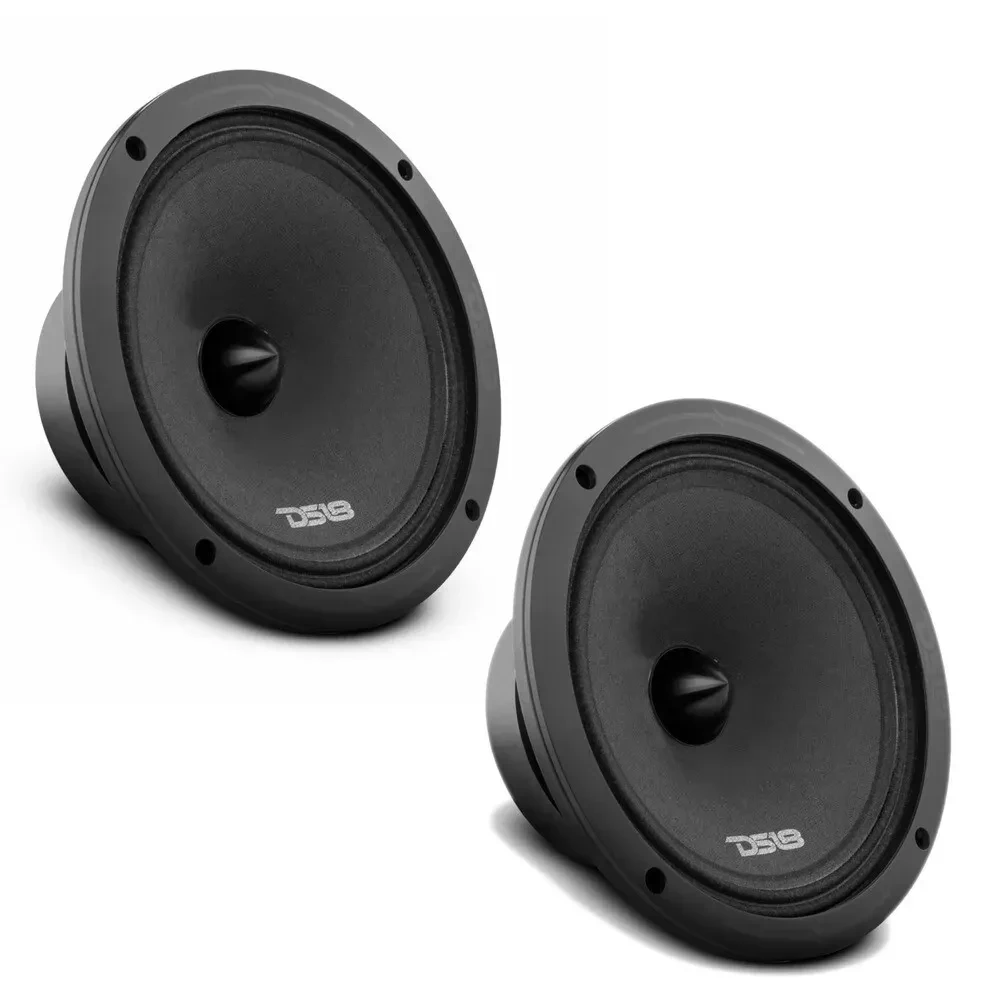 Автомобильные динамики среднечастотные DS18 PRO-ZXI8.4BM 8" 4 Ом 700W RMS (набор, пара)