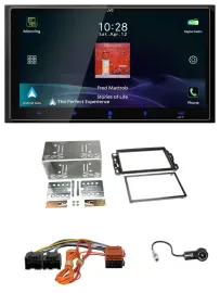 JVC USB Bluetooth 2DIN DAB MP3 Autoradio für Cadillac BLS (2006-2010)