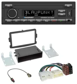 Blaupunkt USB DAB MP3 Bluetooth Autoradio für Dacia Dokker, Duster, Lodgy