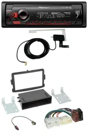 Автомагнитола для Dacia Logan/Sandero/Opel Vivaro Pioneer DAB, USB, MP3, Bluetooth