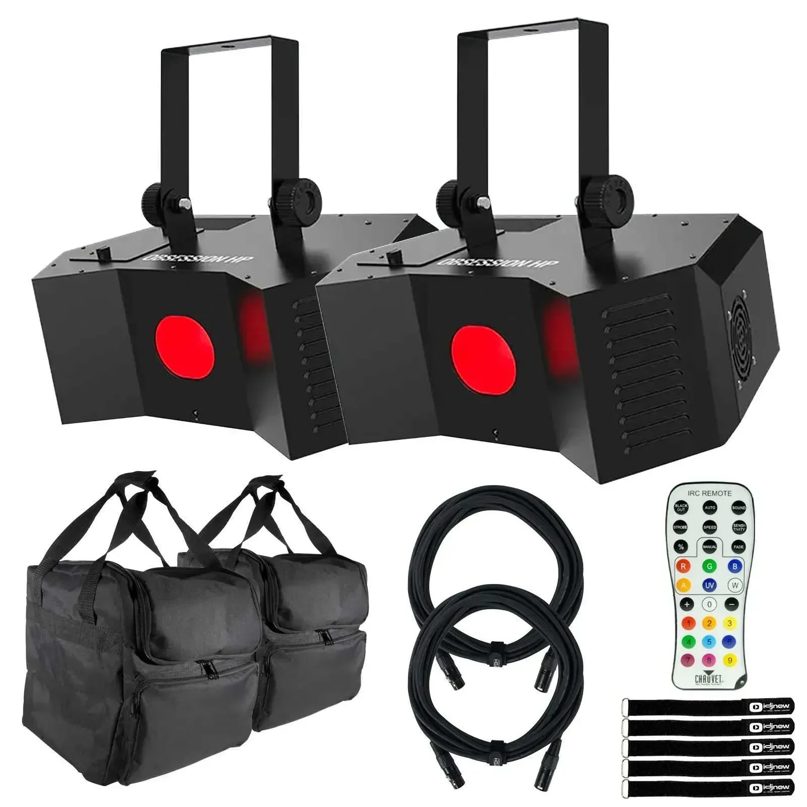 Светодиодный прибор Chauvet DJ Obsession HP LED с аксессуарами (пара)