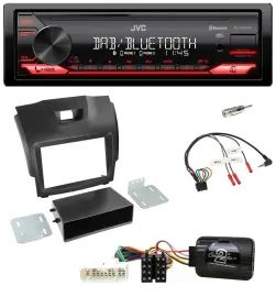 JVC Bluetooth USB DAB Lenkrad Autoradio für Isuzu D-Max 2012-2020