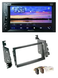 Pioneer Bluetooth 2DIN USB DVD DAB MP3 Autoradio für Hyundai Azera Japan USA Gra