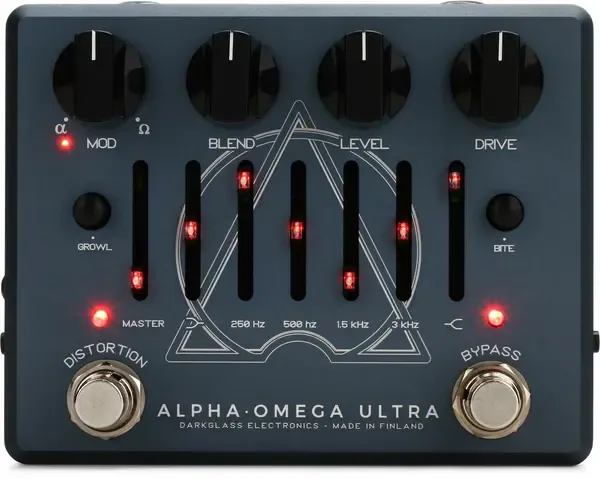 Напольный предусилитель для бас-гитары Darkglass Alpha Omega Ultra