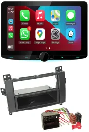 Kenwood MP3 USB DAB Bluetooth Autoradio für Mercedes A-Klasse 04-12 W169 C169