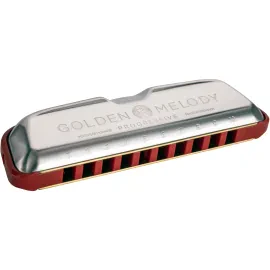 Губная гармошка HOHNER Golden Melody Progressive тональность D (мажор)