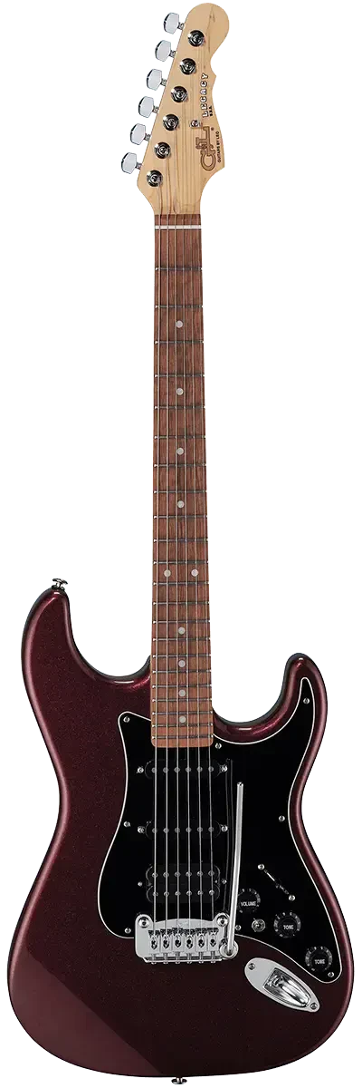 Электрогитара G&L Fullerton Deluxe Legacy HB Ruby Red Metallic