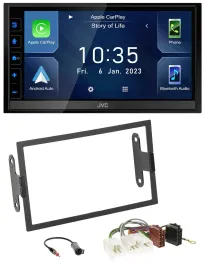 JVC DAB Bluetooth MP3 USB 2DIN Autoradio für Nissan 200 SX 1994-1998 240 SX 1995