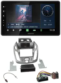 Kenwood MP3 Bluetooth USB DAB Autoradio für Ford Connect Transit 2012-2018 ohne