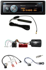 Pioneer CD USB Bluetooth DAB Lenkrad Autoradio für Mazda 2 Typ DY 2003-2007