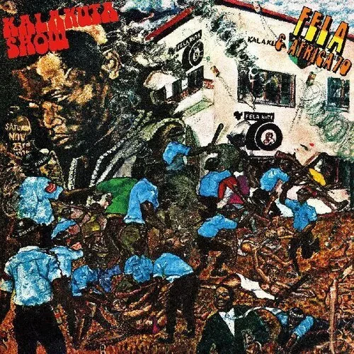 Виниловая пластинка Fela Kuti - Kalakuta Show [New Vinyl LP] Blue, Clear Vinyl