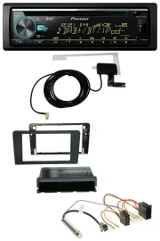 Pioneer MP3 AUX CD USB DAB Autoradio für Audi A3 (8P 03-06) Symphony ISO