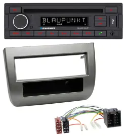 Blaupunkt MP3 USB CD Bluetooth AUX Autoradio für Lancia Y 843 03-11 dunkelsilber