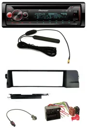 Автомагнитола Pioneer USB DAB MP3 Bluetooth CD для BMW 3 E46 Quadlock