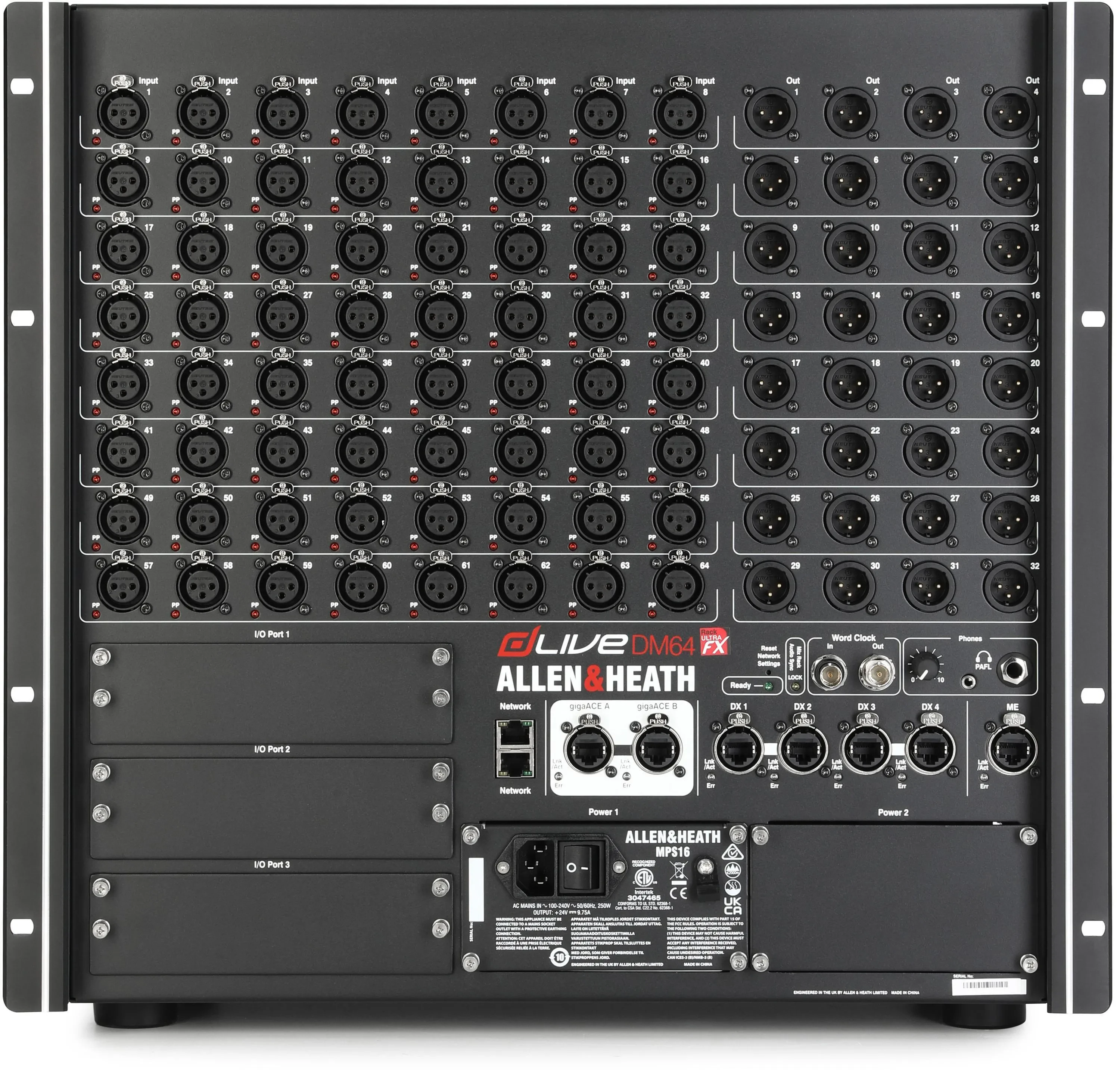 Стейдж-бокс Allen & Heath dLive DM64U