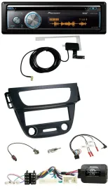 Автомагнитола Pioneer Bluetooth DAB USB CD для Renault Megane/Fluence, с поддержкой кнопок на руле