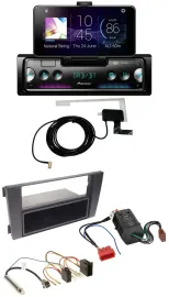 Автомагнитола для Audi A6 (C5, 2001–2005) Pioneer DAB, Bluetooth, USB, MP3