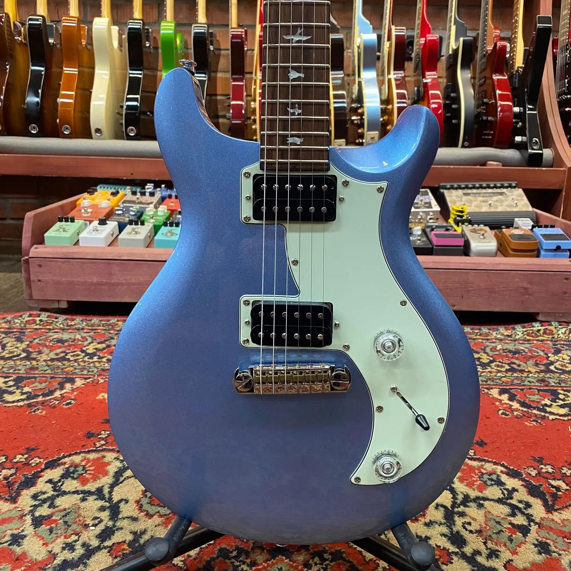 Электрогитара PRS SE Mira HH Frost Blue Metallic w/gigbag Indonesia 2020s